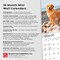 Golden Retrievers | 2026 7 x 14 Inch (Hanging) Monthly Mini Wall Calendar